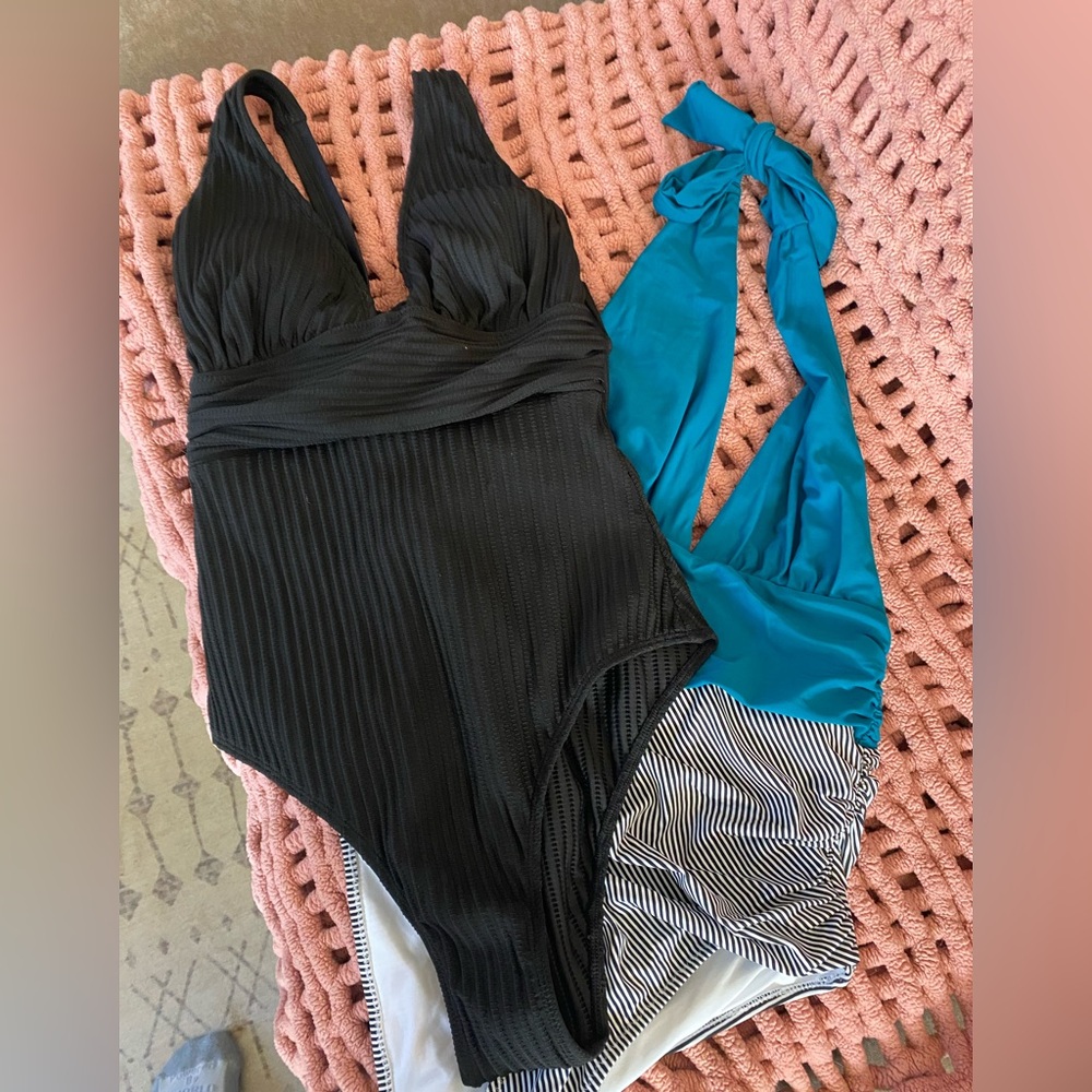 Lot of 3 Cupshe One-Piece Swimsuits